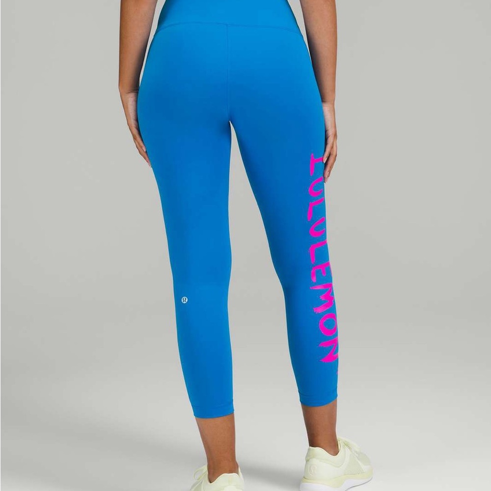 Lululemon Wunder Train High-Rise Tight 25" *Ed Curtis Poolside 8 NWT